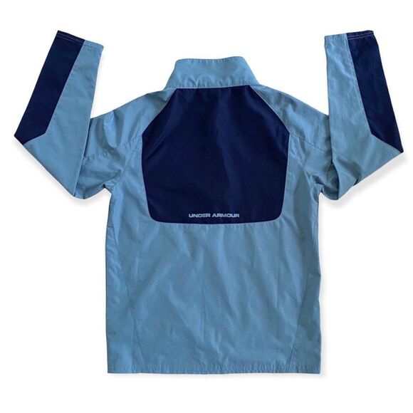 Under Armour Lightweight Full Zip Polyester Windbreaker Jacket Size Small - Picture 3 of 11